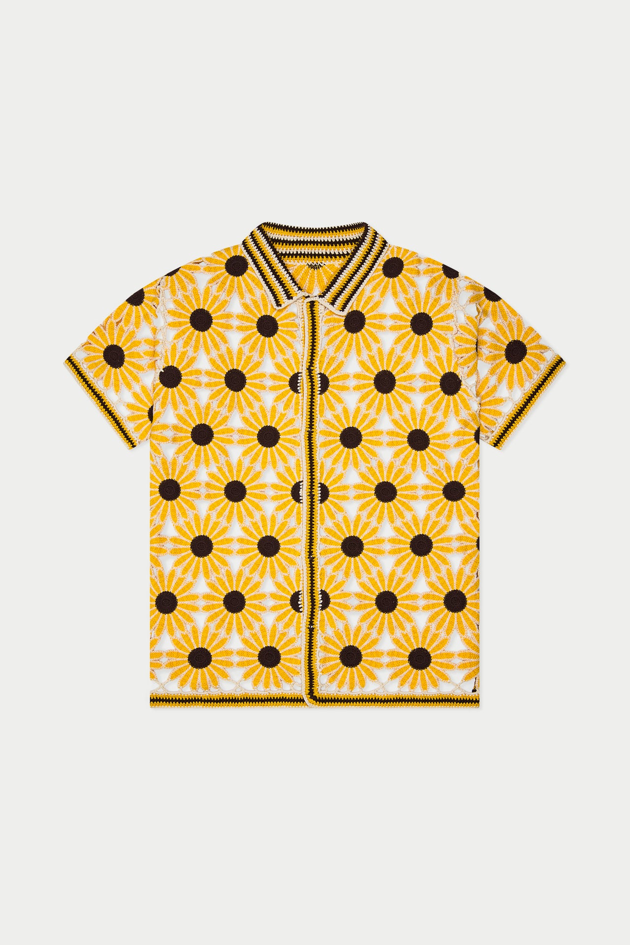 Sunflower Crochet Shirt