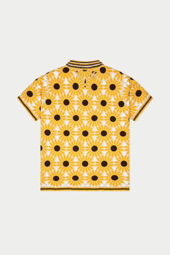 Sunflower Crochet Shirt