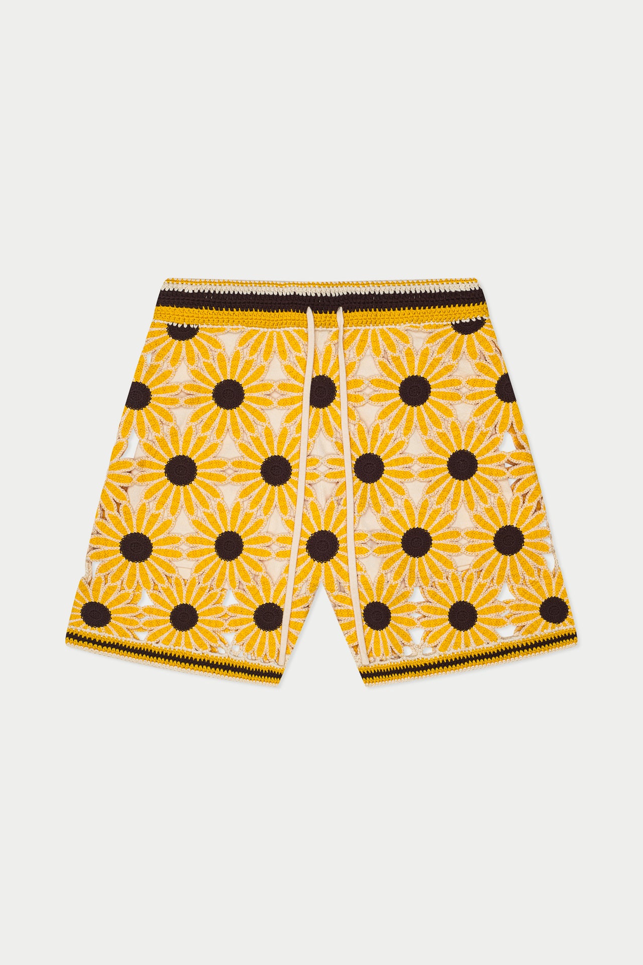 Sunflower Crochet Short