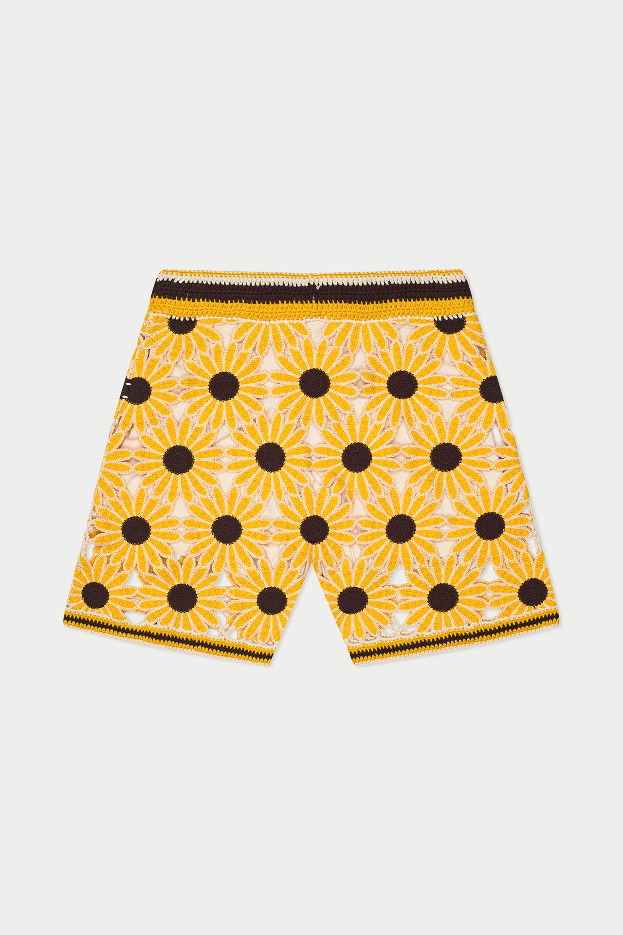 Sunflower Crochet Short