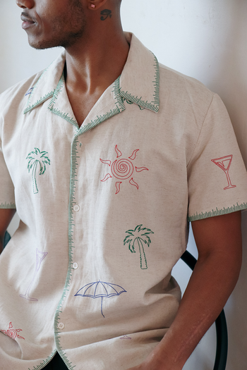 Palms Linen Shirt