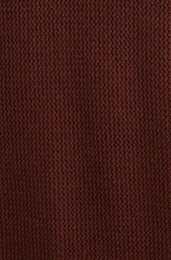 Espresso Crochet Polo