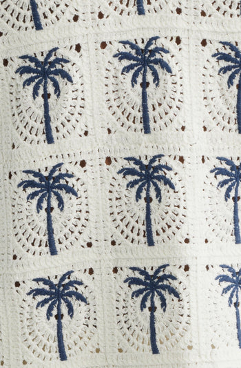 Palm Beach Crochet Polo