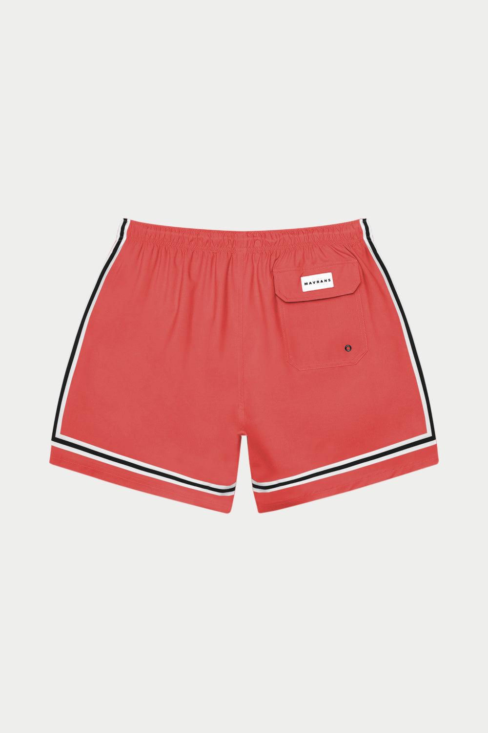 Vintage Red Game Swim Short