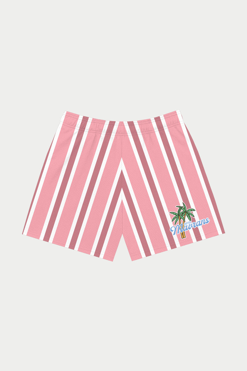 Beverly Hills Mesh Pink Short