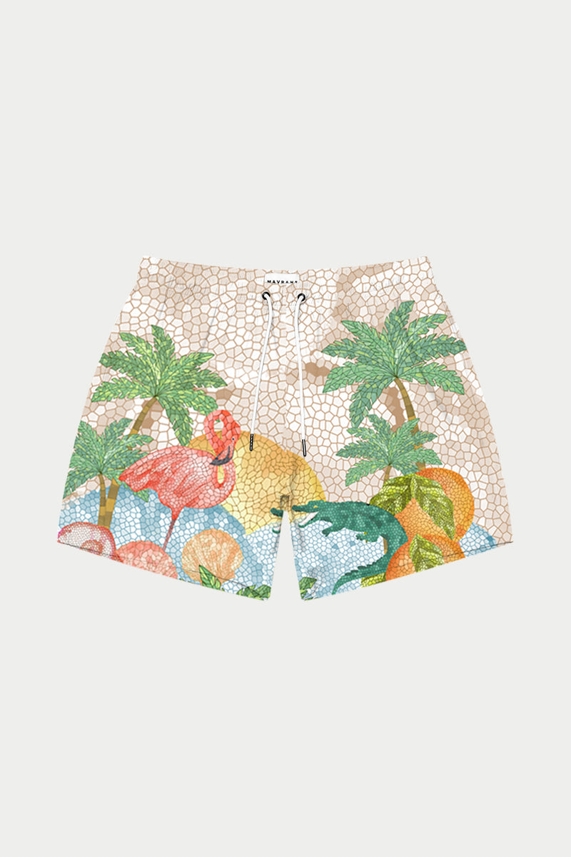 Mosaic Swim Short – MAVRANS