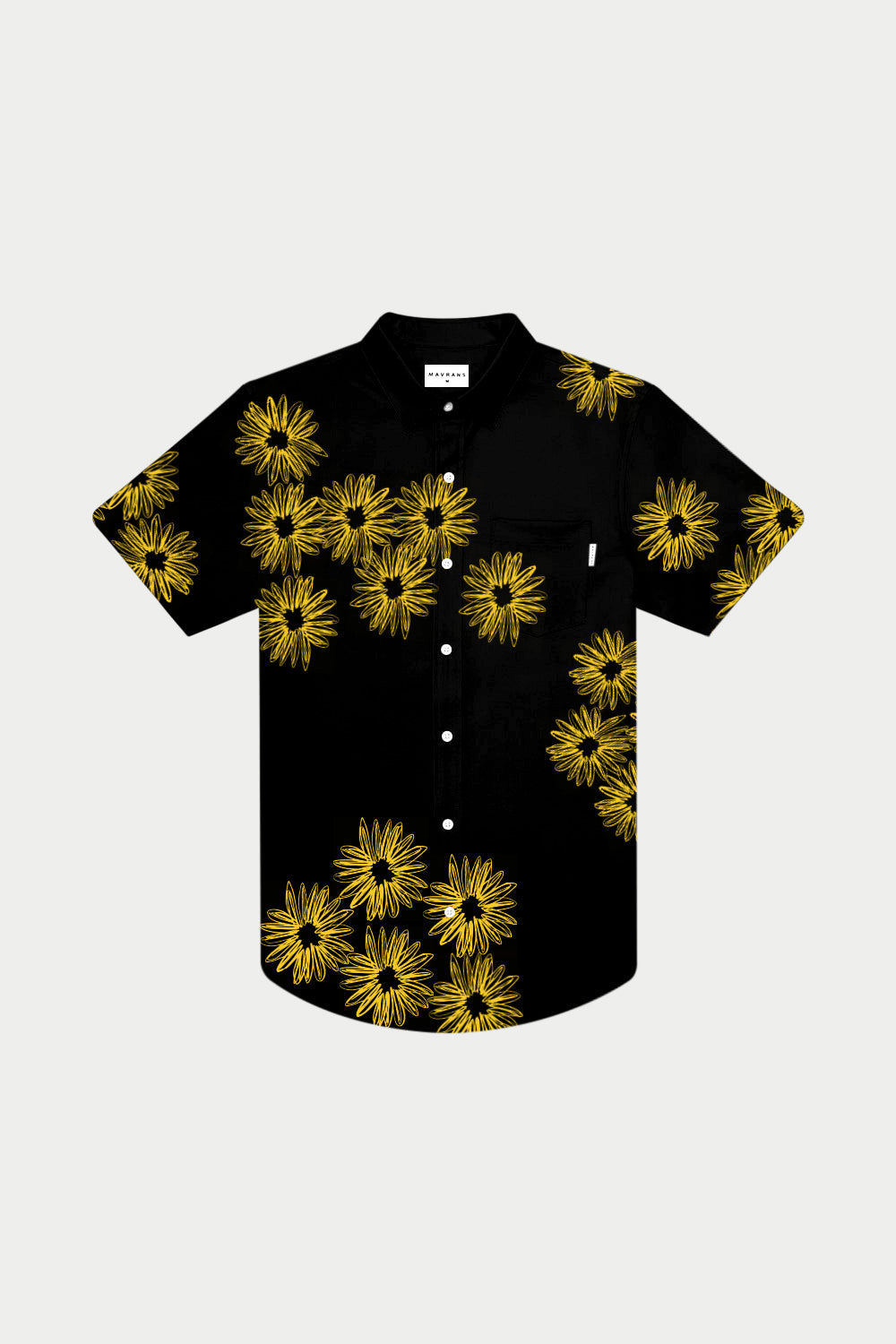 Mini Black Sunflower Weekend Shirt