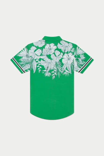 Tropical Green Game Weekend Shirt