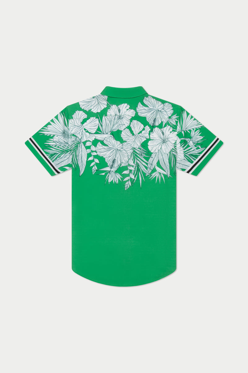 Tropical Green Game Weekend Shirt