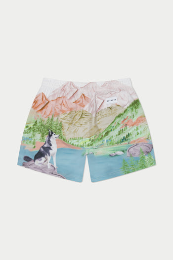 Happy Camper Swim Short