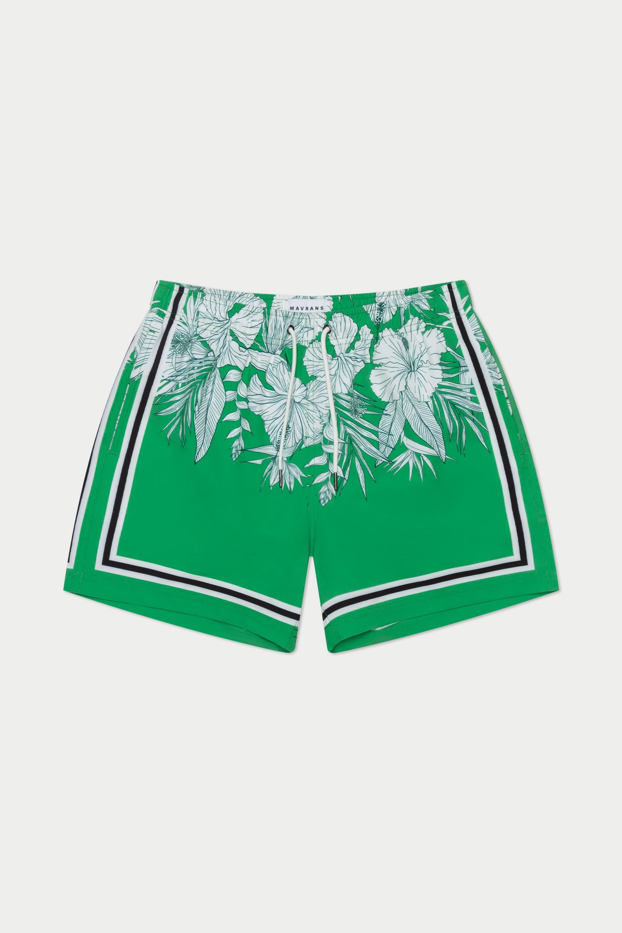 Tropical Green Game Swim Short