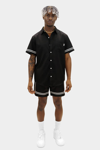 Black Game Swim Short