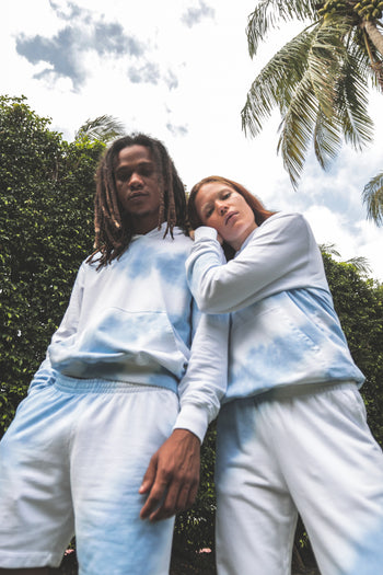 Clouds Tie Dye Hoodie