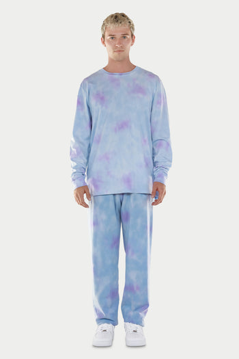 Lavender Tie Dye Long Sleeve Tee