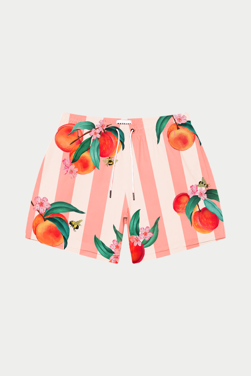Peach online swim shorts