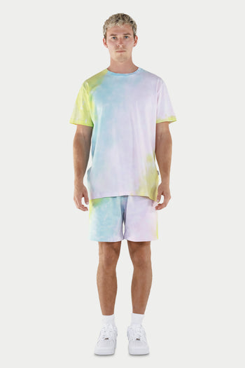 Pastel Tie Dye Shorts