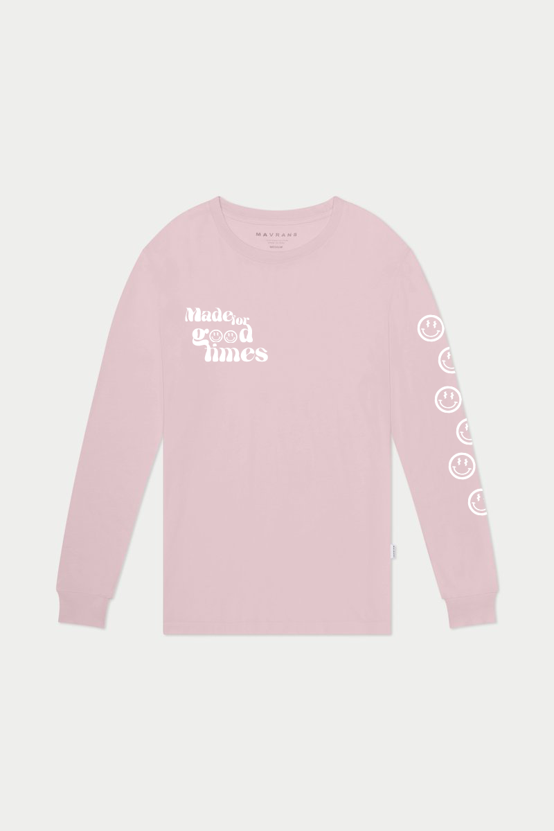 Good Times Rose Long Sleeve Tee